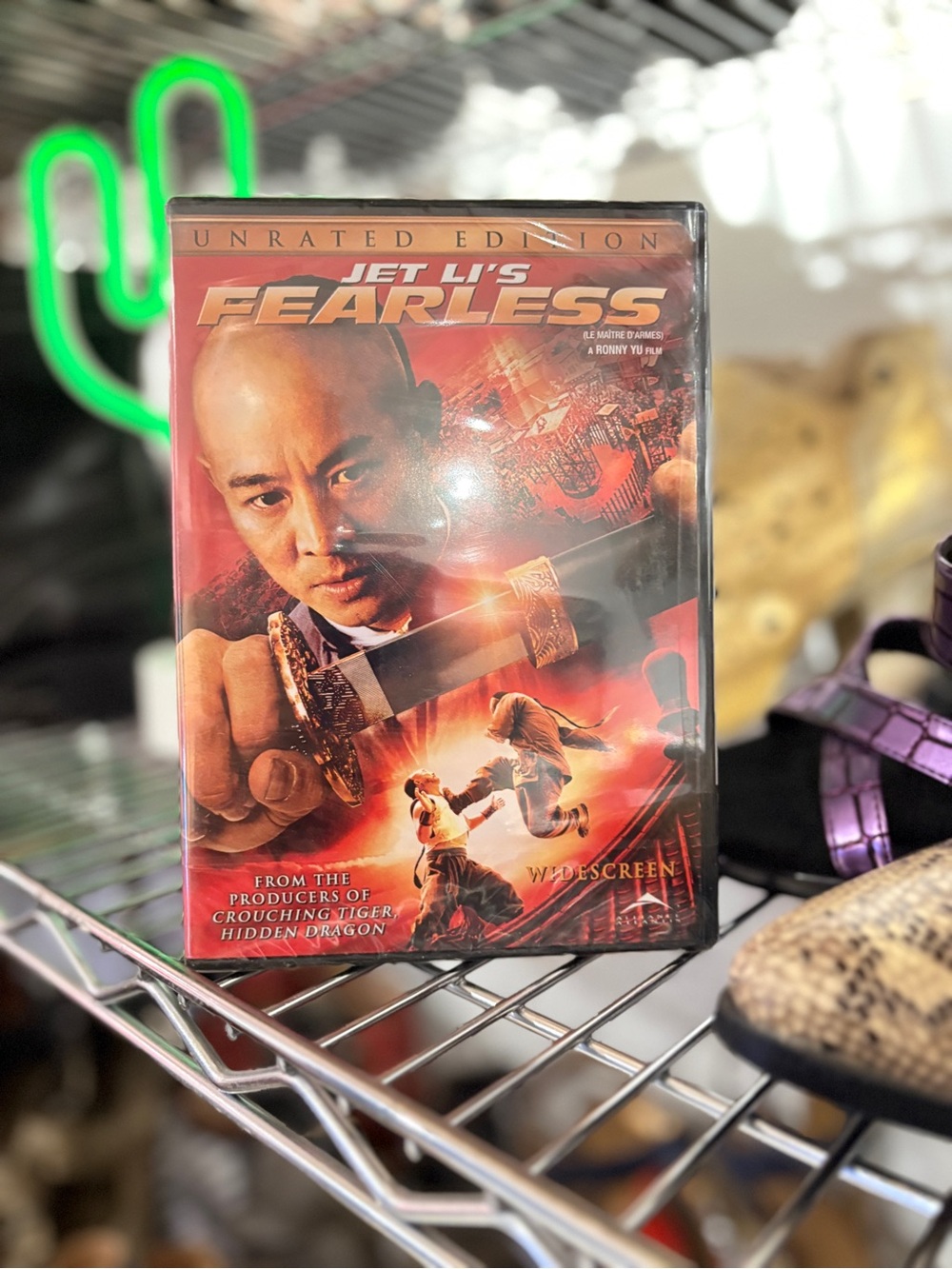 Jet Li's FEARLESS DVD (2006) Unrated Widescreen Edition - Martial Arts Classic